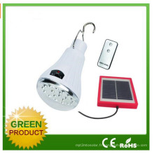 Lumière solaire portative légère de la lampe 1W solaire de prix bon marché
